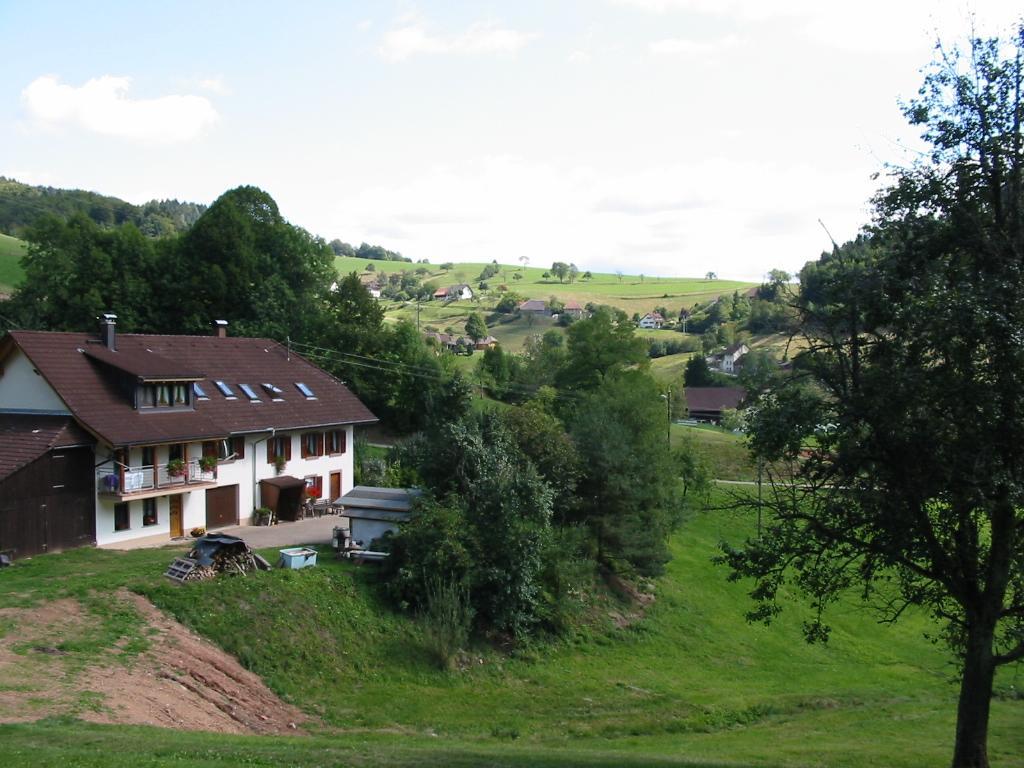 Haus Am Eckle Lägenhet Kleines Wiesental Exteriör bild